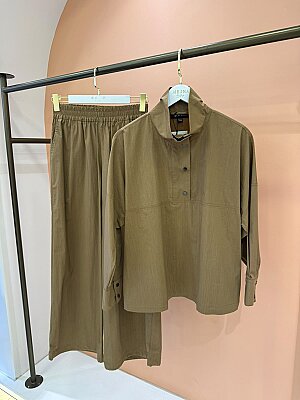 27100 Yüksek Yaka Sweatshirt  - 5