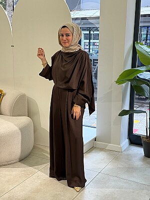 Aresa Asetat Şal Detaylı Takım