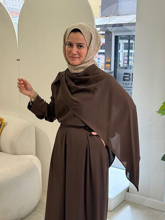 Milano Şal Detaylı Pantolonlu Takım - 4
