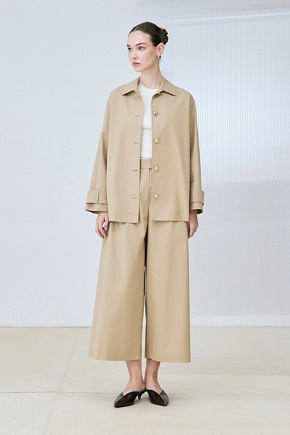 SANDA GOLD DÜĞMELİ CEKET PANTOLON TAKIM CAMEL - 1